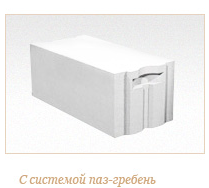 Газобетонный блок ГРАС D500, 600x250x300 мм