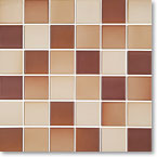 Керамическая мозаика Agrob Buchtal Plural Non-Slip 47x47x6,5 мм, цвет Farbraum warm 5770